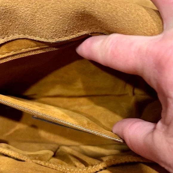 PATRICIA NASH Tooled Laurentina Crossbody Leather & Handcrafted Stitching - Picture 6 of 15